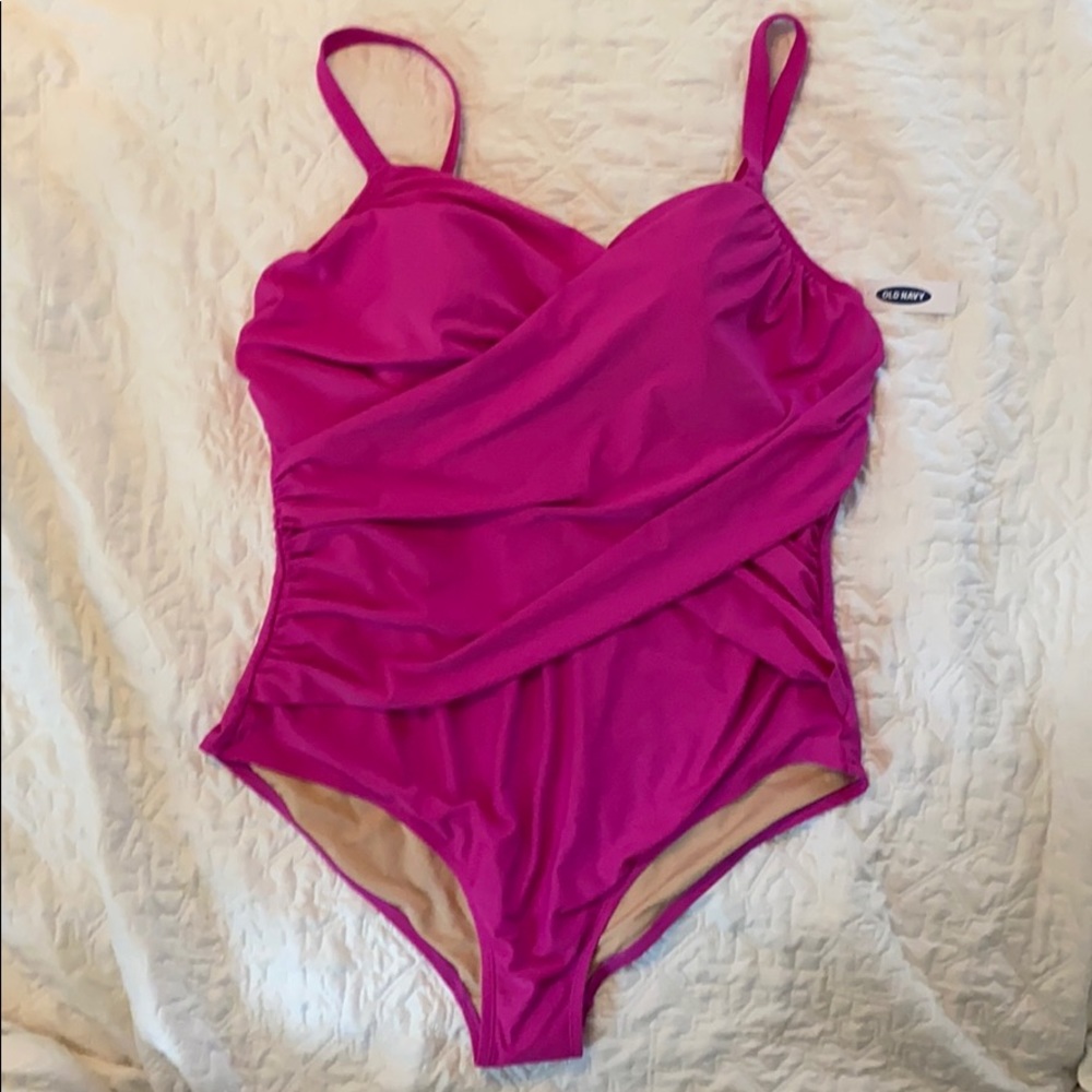 Brand new Old Navy Secret-Slim One Piece in Pink